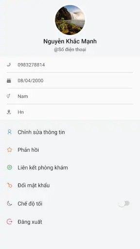 Hồ sơ sức khỏe điện tử screenshot