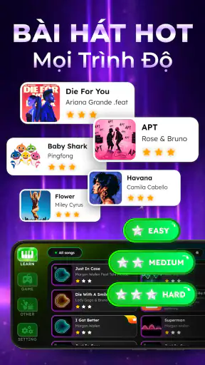 Học & Chơi Piano: Bàn Phím Ảo screenshot