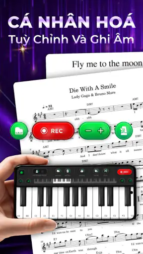 Học & Chơi Piano: Bàn Phím Ảo screenshot
