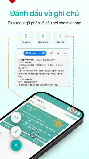 Học & Luyện thi HSK: Migii HSK screenshot