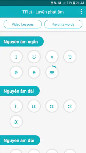 Học phát âm tiếng Anh HK screenshot