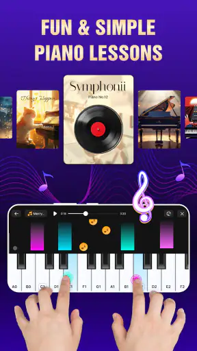 Học Piano: Bài Hát Yêu Thích screenshot