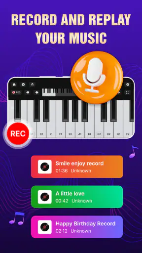 Học Piano: Bài Hát Yêu Thích screenshot