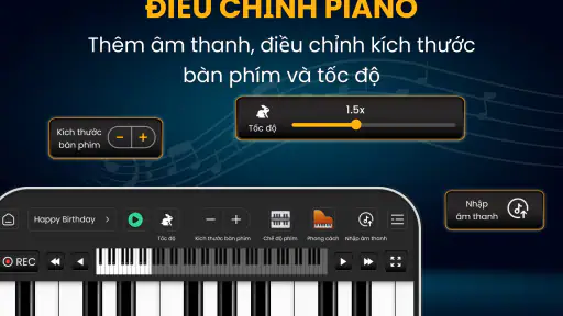 Học Piano, Trống screenshot