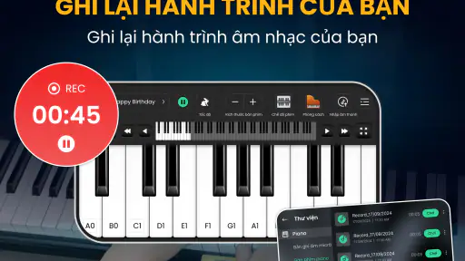 Học Piano, Trống screenshot