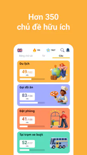 Học tiếng Anh - 11.000 từ screenshot