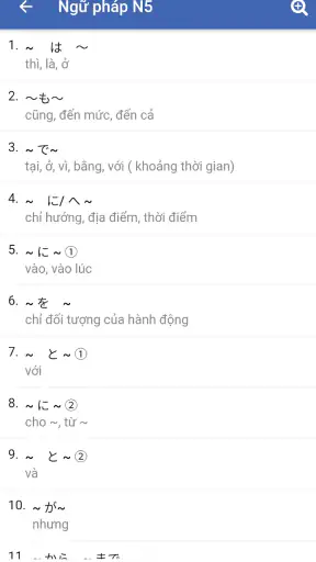 Học tiếng Nhật N5 N1 - Mikun screenshot