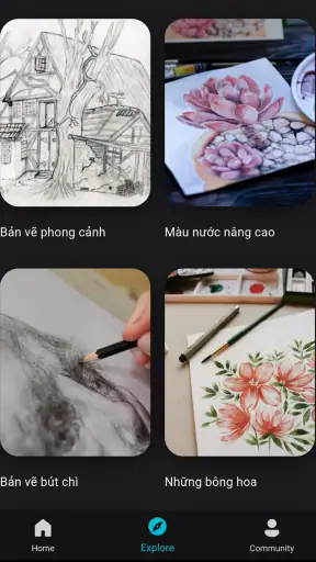 Học Vẽ Anime & Hoạt Hình screenshot