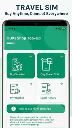HOKI Shop screenshot