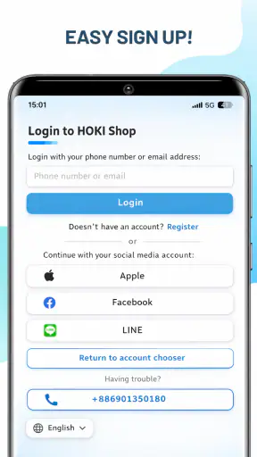 HOKI Shop screenshot