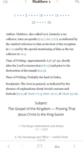 Holy Bible Recovery Version screenshot
