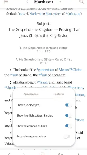 Holy Bible Recovery Version screenshot
