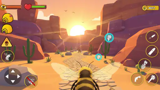 Honey Bee Life Simulator 3D screenshot