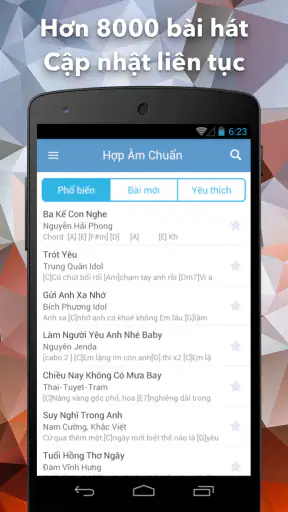 Hợp Âm Chuẩn - Hop Am Guitar,  screenshot
