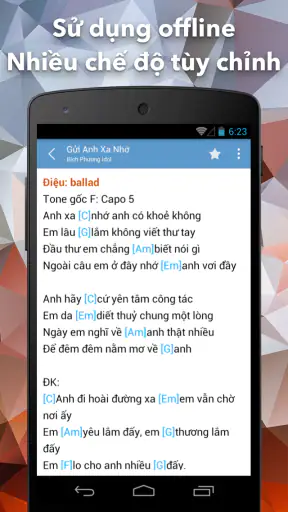 Hợp Âm Chuẩn - Hop Am Guitar,  screenshot