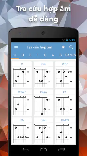 Hợp Âm Chuẩn - Hop Am Guitar,  screenshot
