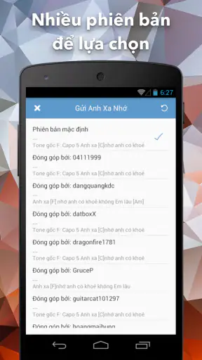 Hợp Âm Chuẩn - Hop Am Guitar,  screenshot