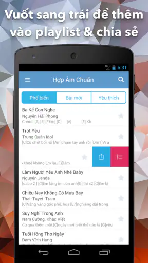 Hợp Âm Chuẩn - Hop Am Guitar,  screenshot