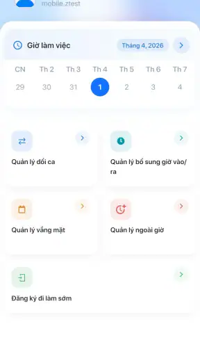 HRServices Mobile Solution screenshot