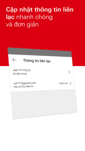 HSBC Việt Nam screenshot