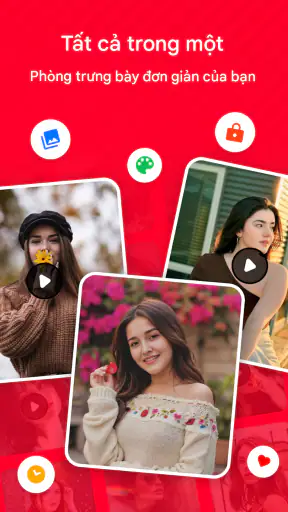 hư viện ảnh, Két bảo mật Vault screenshot
