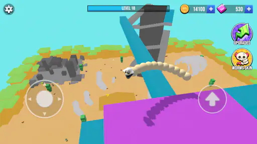 Hungry Worm: Eat Master screenshot