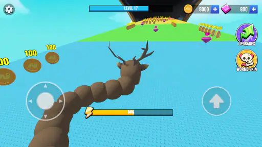 Hungry Worm: Eat Master screenshot