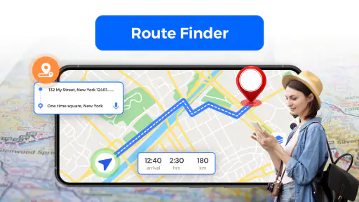 Hướng dẫn bản đồ GPS screenshot