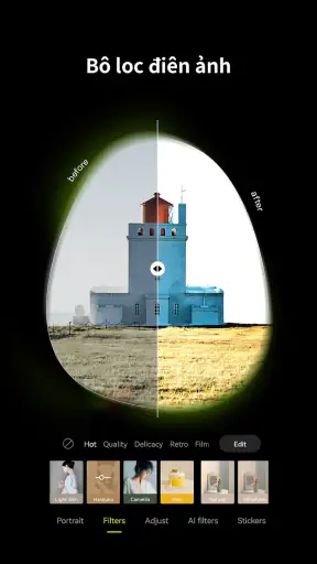 Hypic - Photo Editor & AI Art screenshot