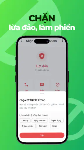 iCallme: Nhận diện gọi lừa đảo screenshot