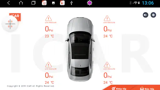 ICAR ADI4 TPMS screenshot