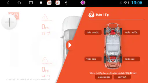 ICAR ADI4 TPMS screenshot