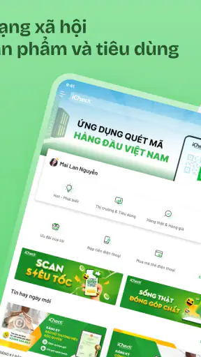 iCheck Scan - Quét mã sản phẩm screenshot