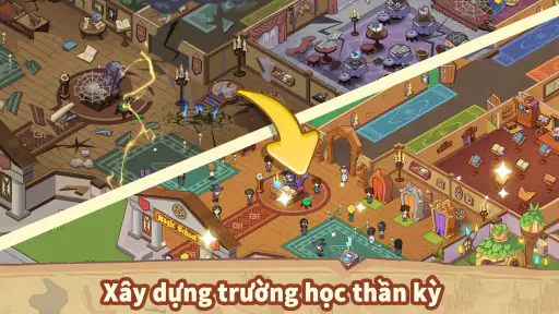 Idle Magic School screenshot