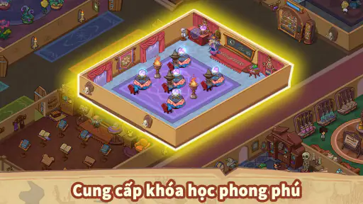 Idle Magic School screenshot