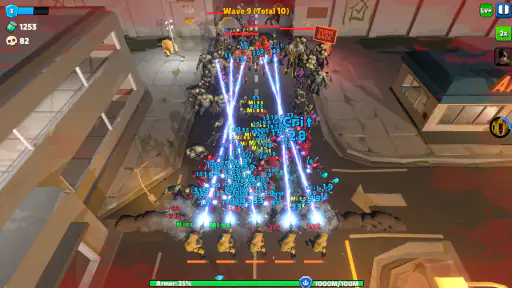 Idle Zombie Wave: Survival TD screenshot