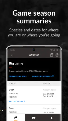 iHunter Alberta screenshot