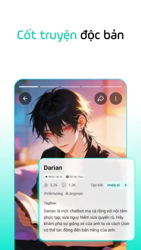 imely - AI Trò Chuyện Nhập Vai screenshot