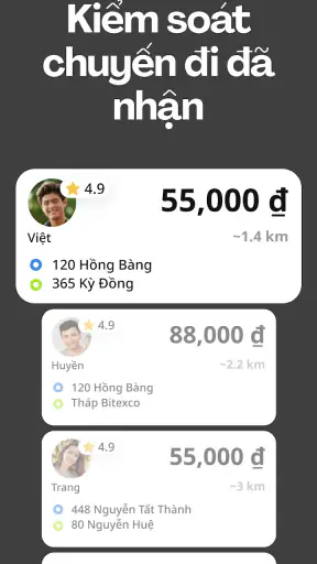 inDrive. Đi xe giá rẻ screenshot