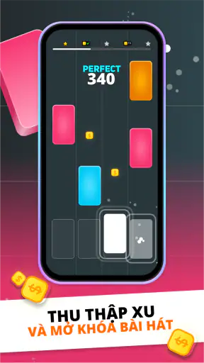 Infinite Tiles: EDM & Piano screenshot