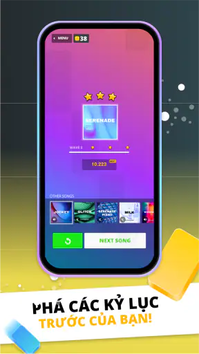 Infinite Tiles: EDM & Piano screenshot