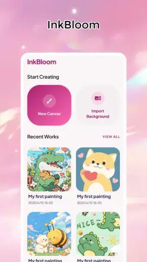 InkBloom screenshot