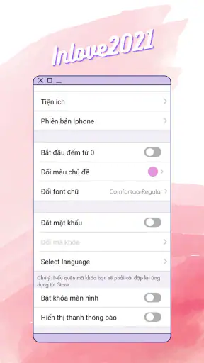 inlove - Đếm Ngày Yêu screenshot
