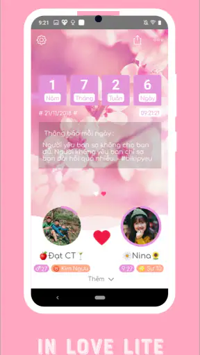inlove - Đếm ngày yêu Lite screenshot