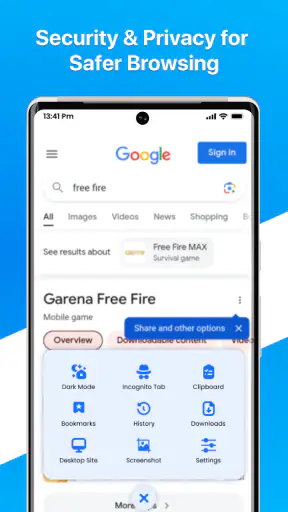 Internet Explorer Browser screenshot