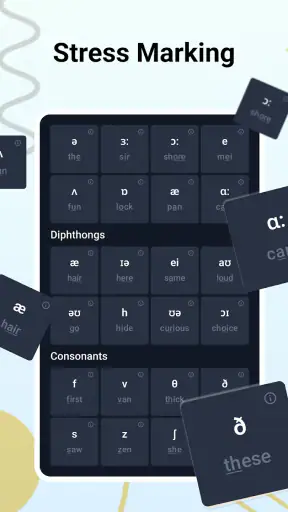 IPA Chart English & Phonetics screenshot