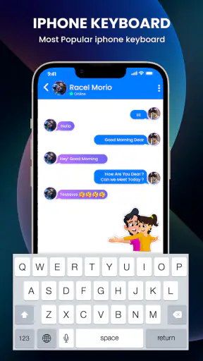 iPhone Keyboard screenshot