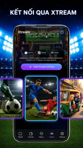 IPTV trực tuyến: Kênh giải trí screenshot