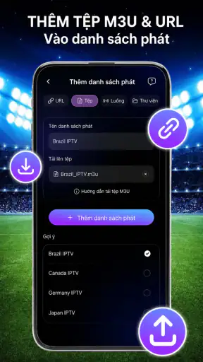 IPTV trực tuyến: Kênh giải trí screenshot