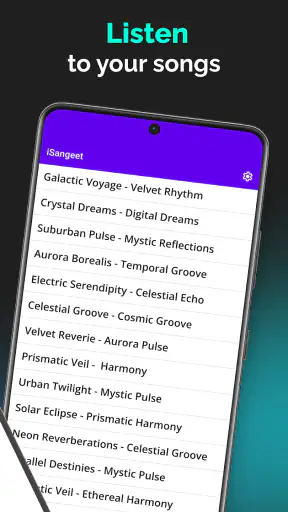 iSangeet Music Player MP3 screenshot